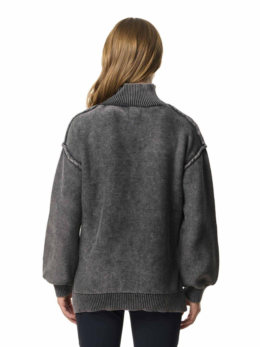 Chaleco Stoked Mujer Glow Negro-3