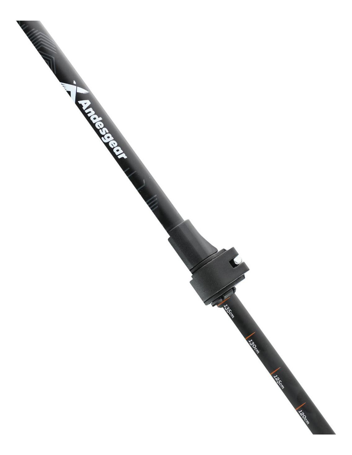 Bastón Andesgear Unisex Trekking Huerquehue Blanco-2