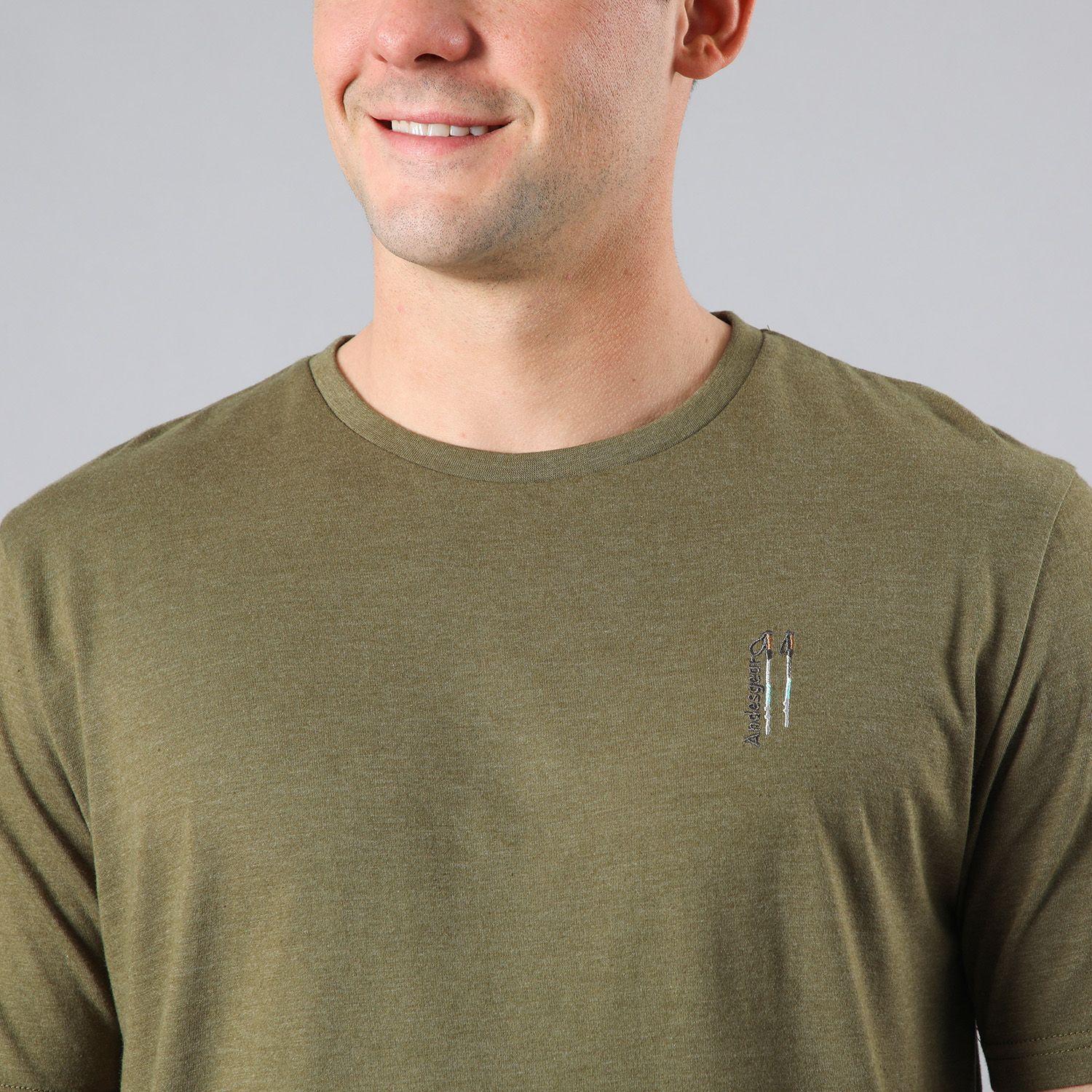 Polera Andesgear Hombre Icono Verde-3