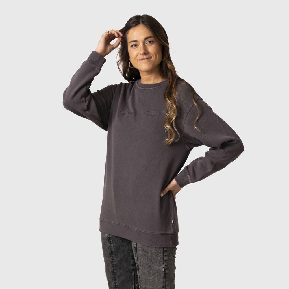 Polerón Kivül Mujer Venzal Reciclado Gris-1