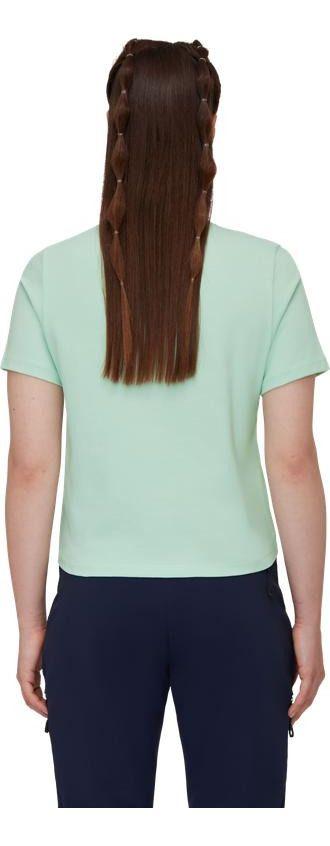 Polera Mammut Mujer T-shrit Cropped Patch Verde-1