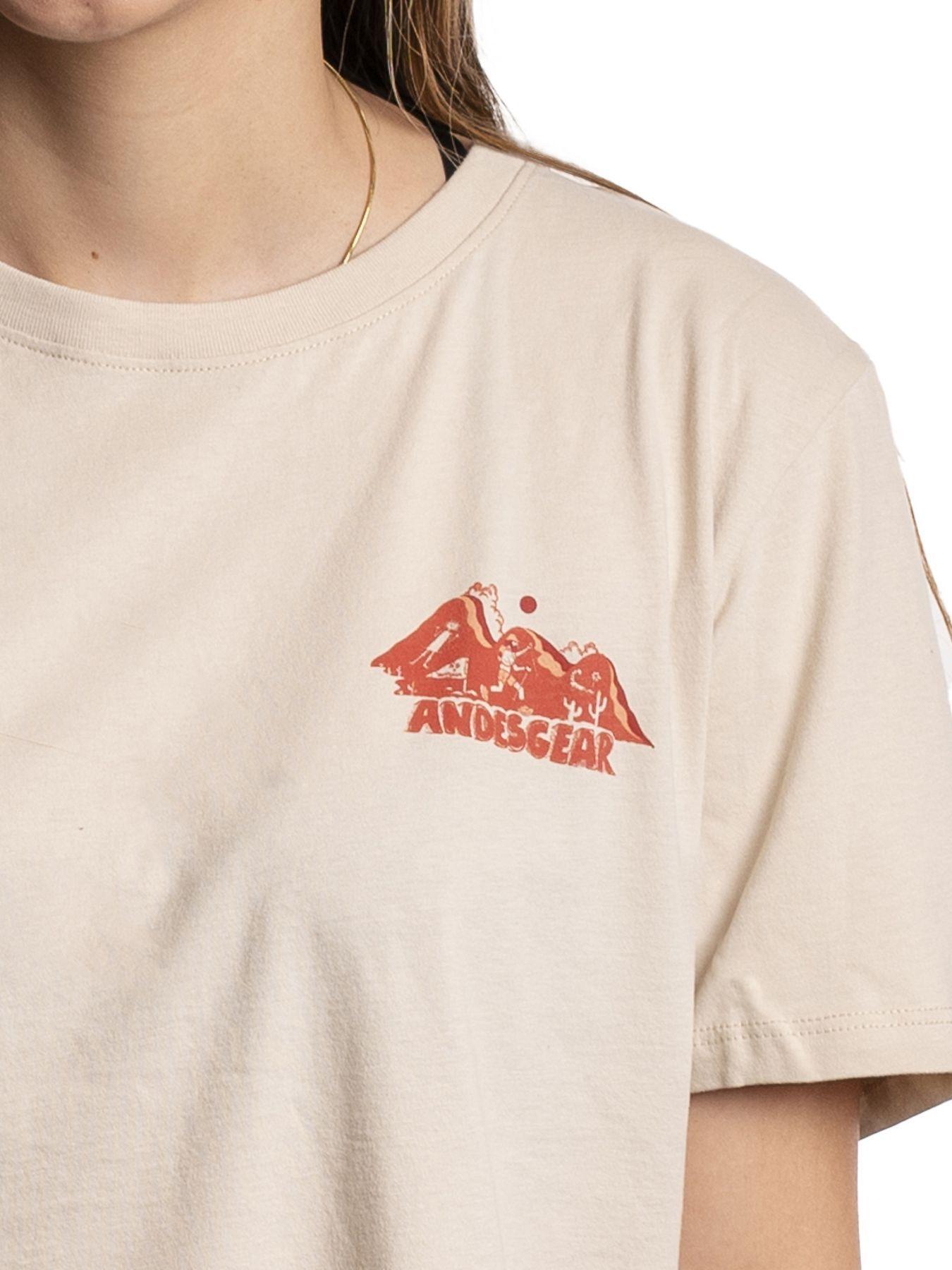 Polera Andesgear Mujer Cordillera A Mar Beige-2