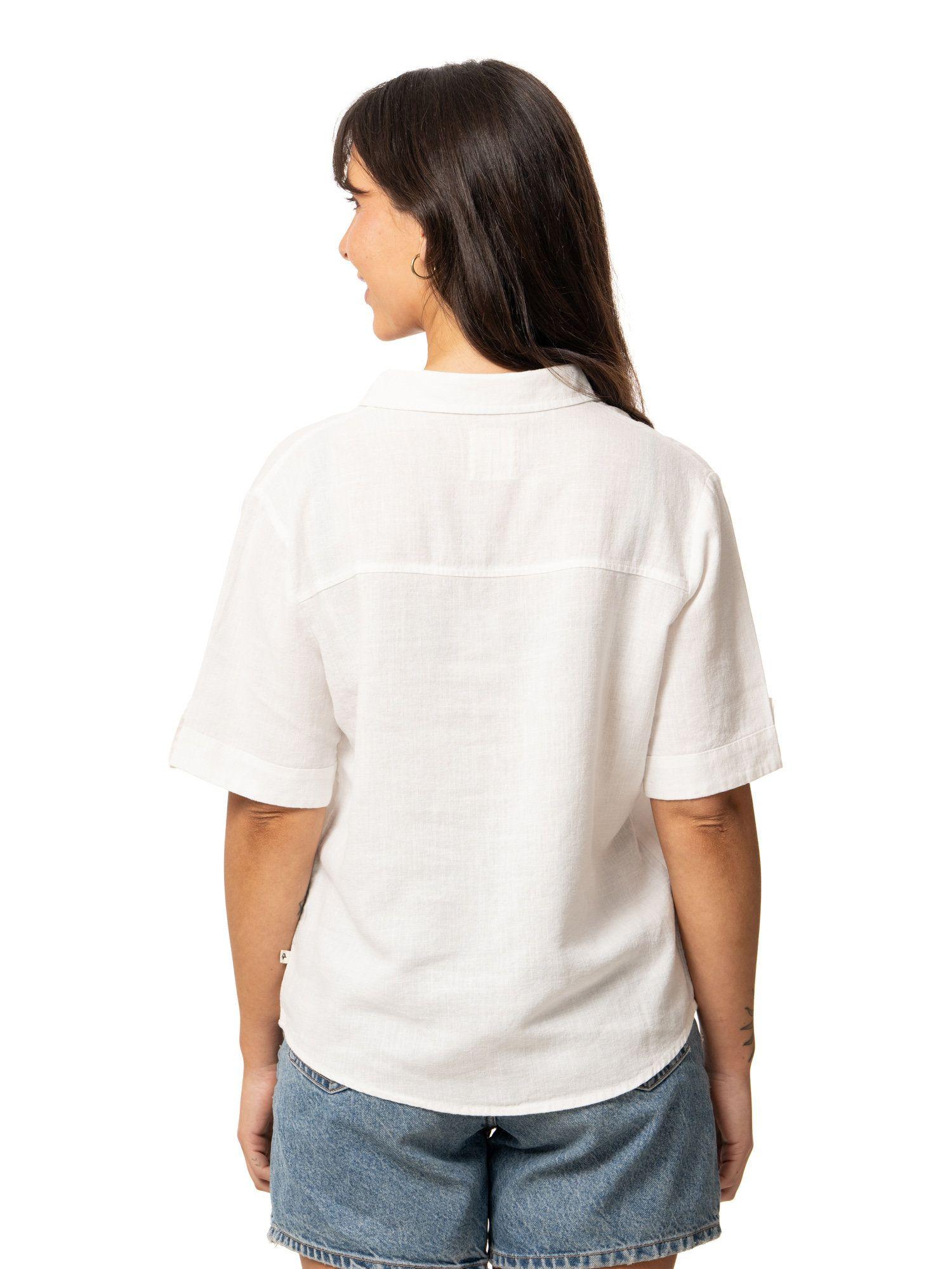 Blusa Kivül Mujer Arena Blanco-2