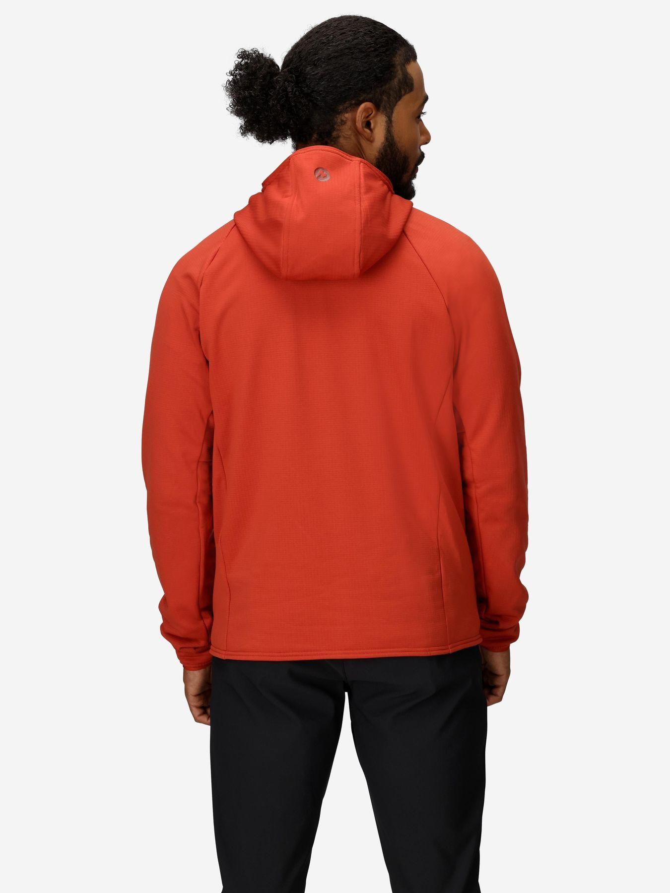 Polar Marmot Hombre Leconte Full Zip Hoody Naranjo-1