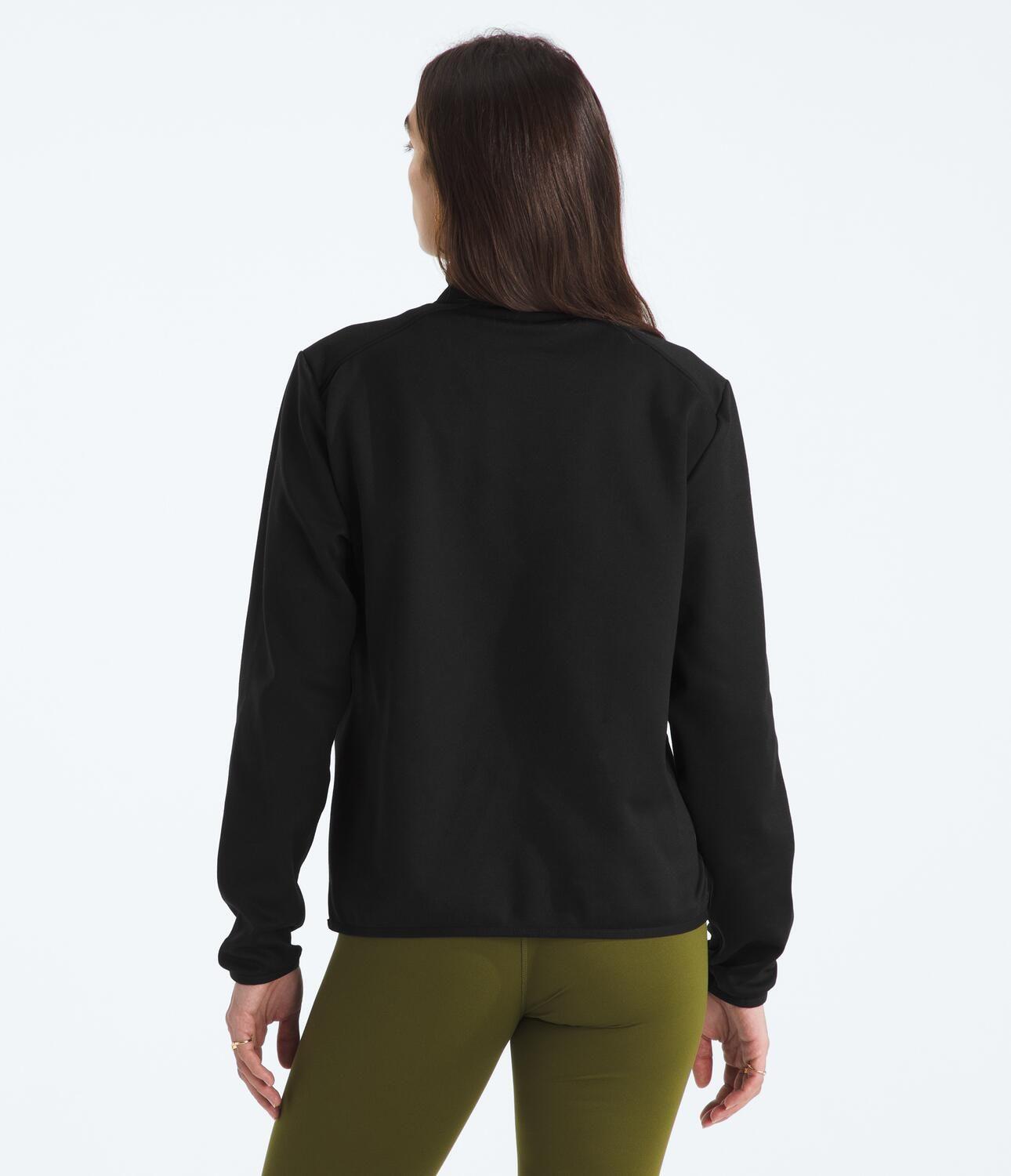 Polar Tnf Performance Fleece 1/4 Zip Mujer Negro-2