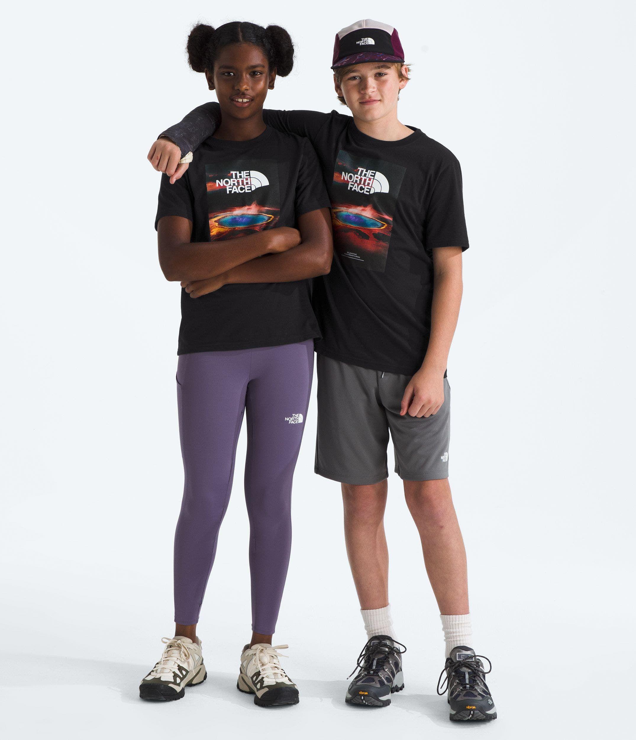 Polera The North Face Niñas y Niños Landscapes S/S Negro-0