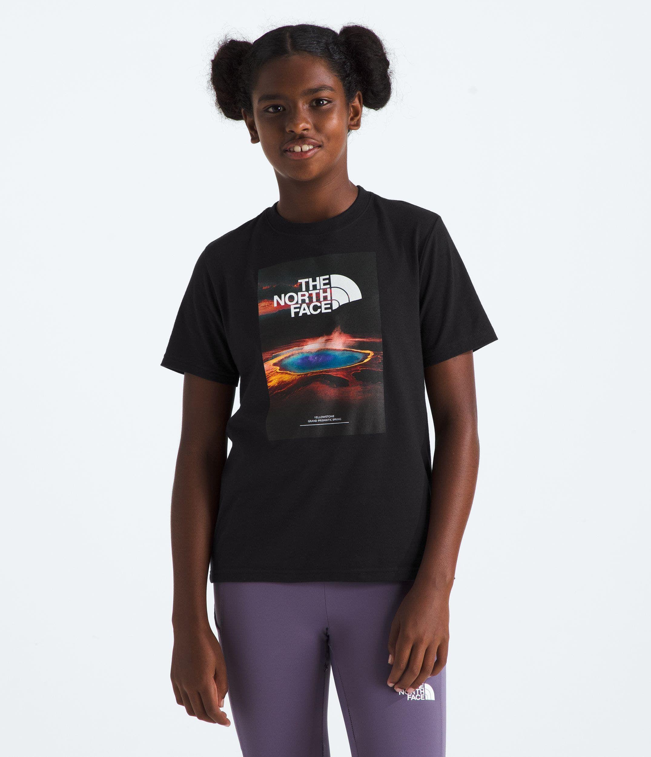 Polera The North Face Niñas y Niños Landscapes S/S Negro-2