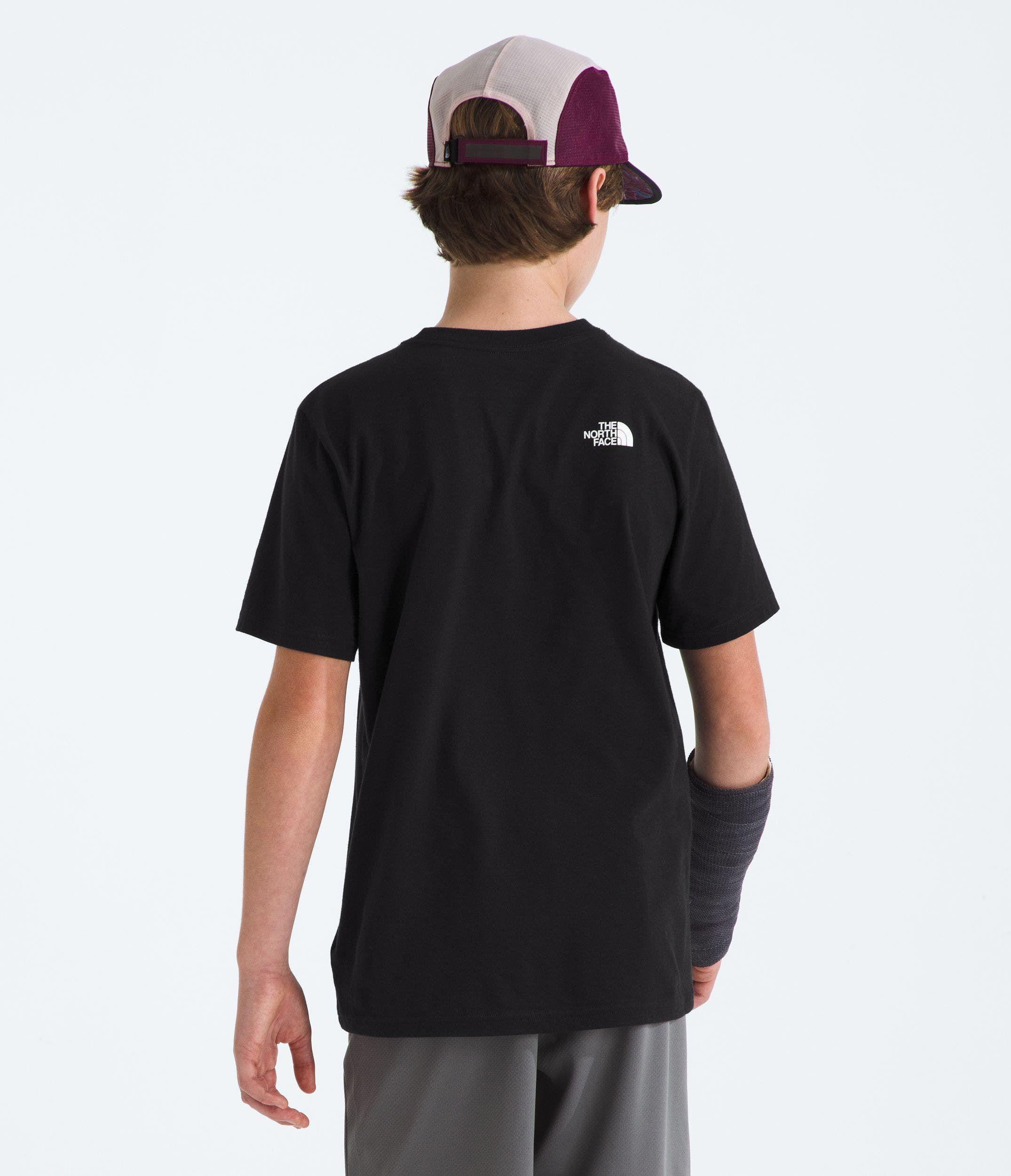 Polera The North Face Niñas y Niños Landscapes S/S Negro-3