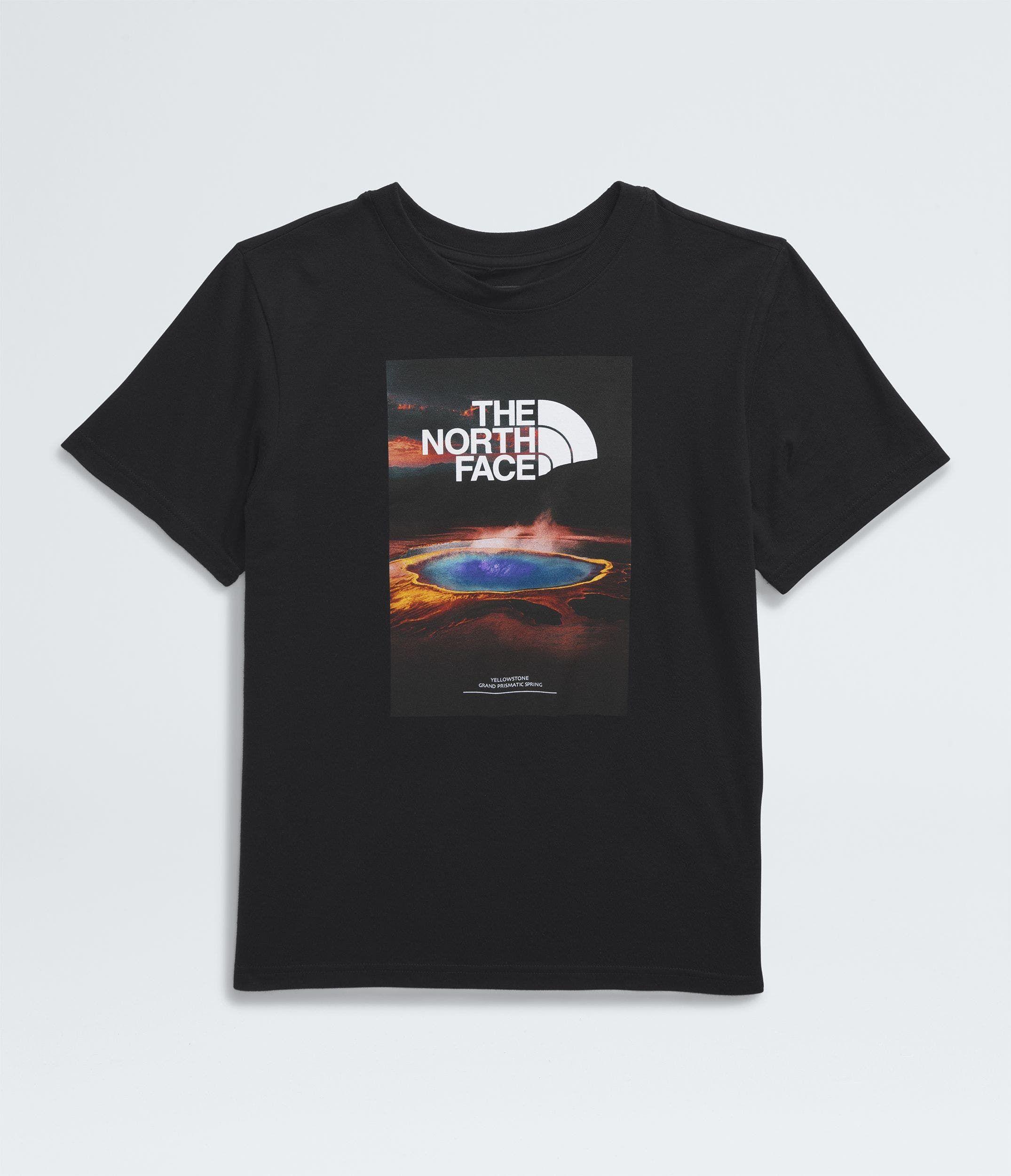 Polera The North Face Niñas y Niños Landscapes S/S Negro-4