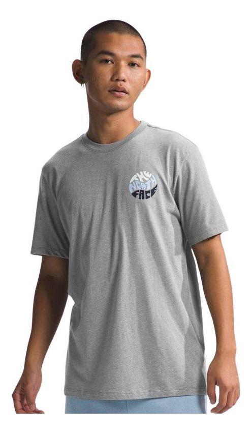 Polera The North Face Hombre S/s Brand Proud Gris-0