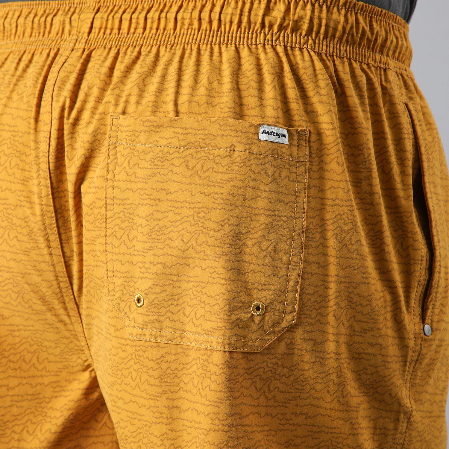 Traje De Baño Andesgear Hombre Ralun Amarillo-4