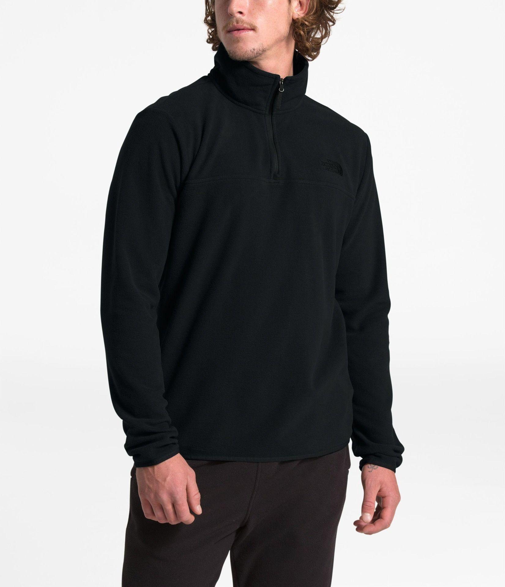 Polar Hombre Tka Glacier ¼ Zip Negro The North Face-1