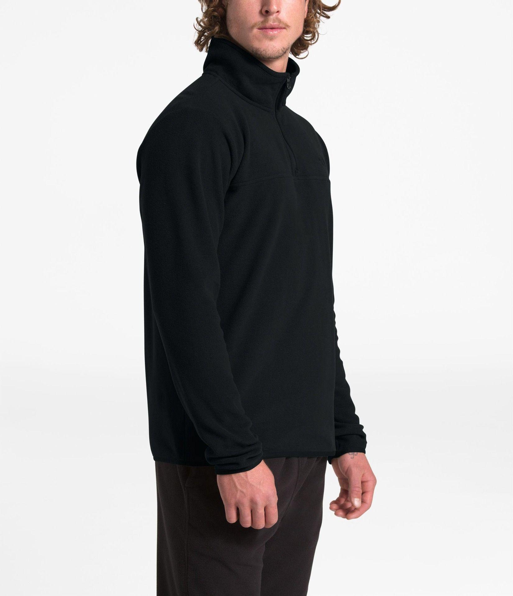 Polar Hombre Tka Glacier ¼ Zip Negro The North Face-3