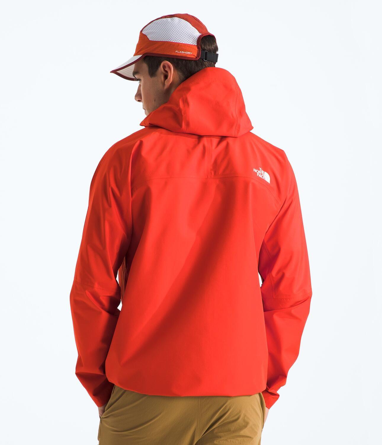 Chaqueta Impermeable Valley View Hombre Rojo-2