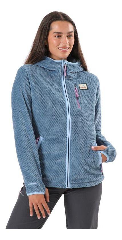 Polar Andesgear Mujer Navarino Hood Azul Azul-0