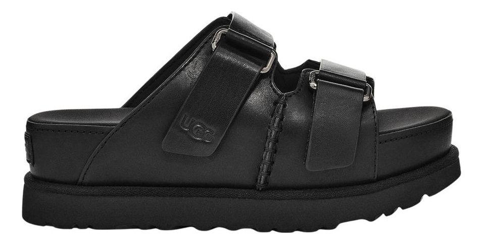 Sandalia UGG Mujer Goldenstar Hi Slide Negro-0
