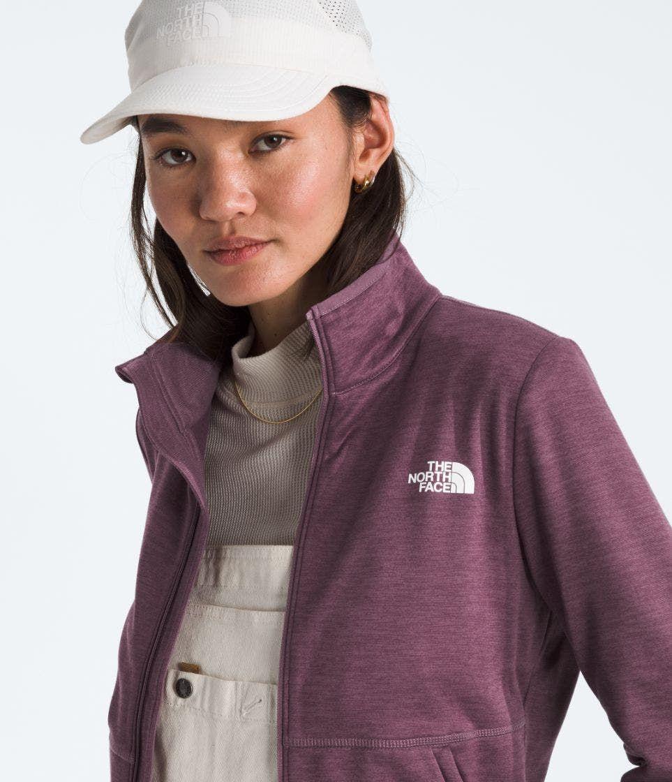 Polar The North Face Mujer Canyonlands Full Zip Morado-3