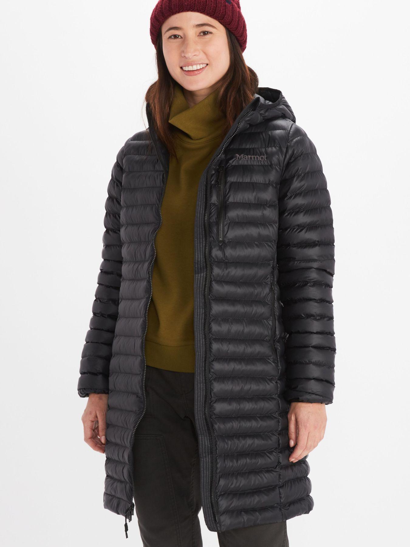 Chaqueta Marmot Mujer Echo Featherless Negro-0
