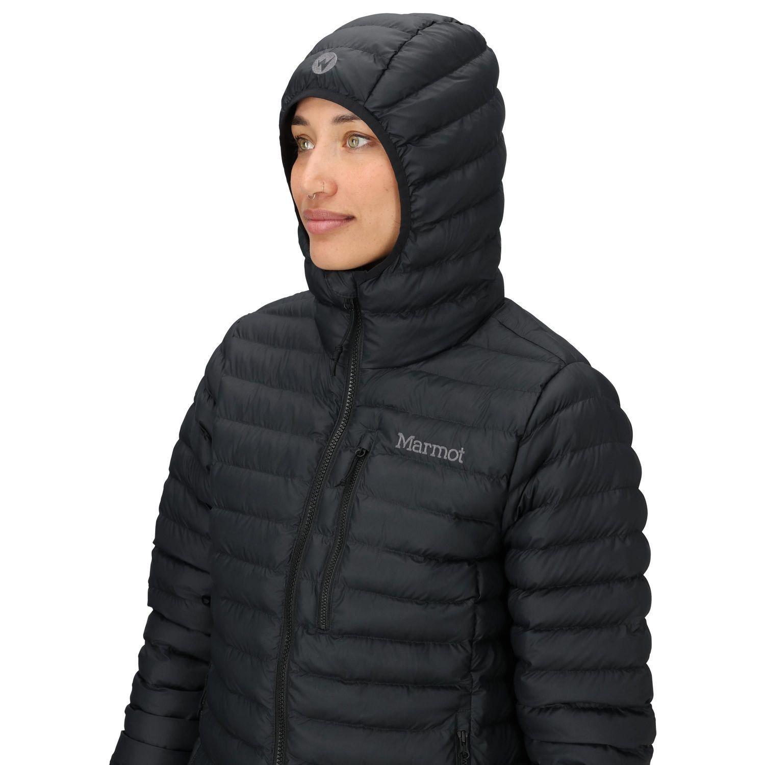 Chaqueta Marmot Mujer Echo Featherless Negro-3