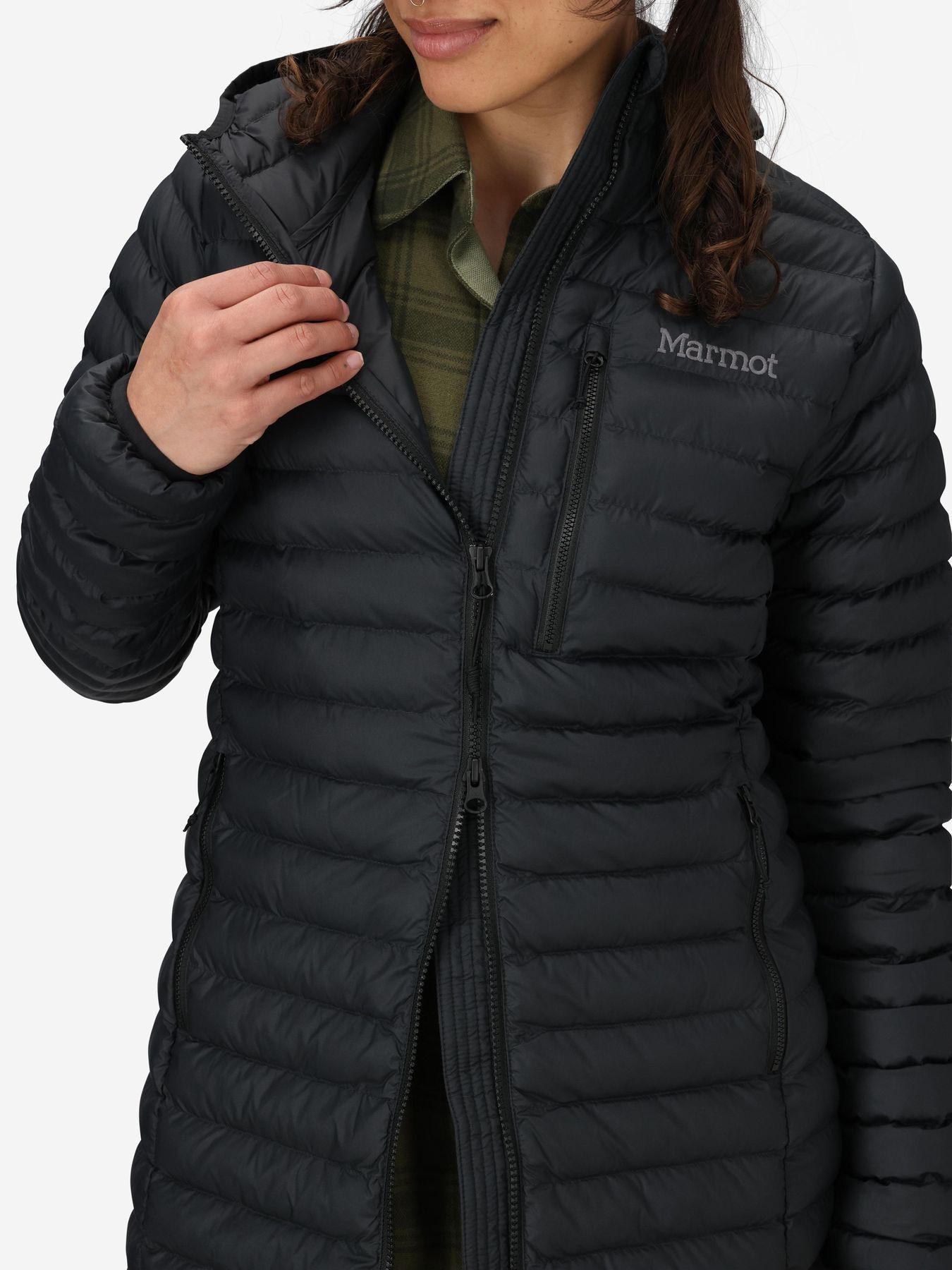 Chaqueta Marmot Mujer Echo Featherless Negro-5