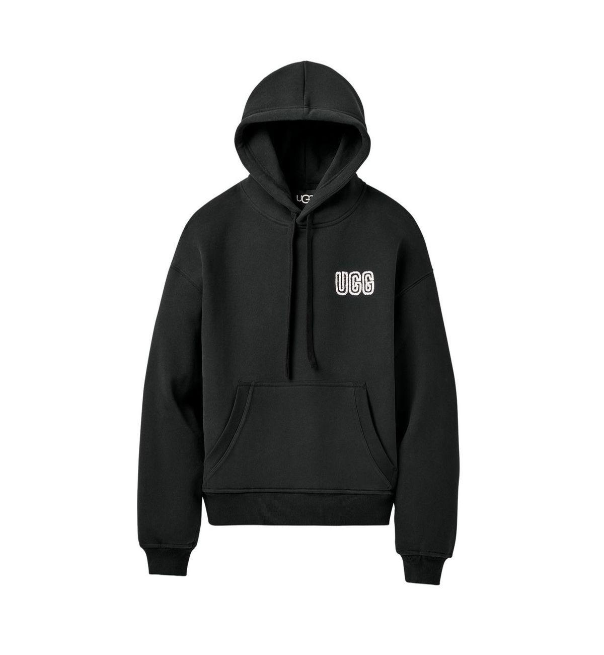 Poleron Ugg Mujer Ugg Logo Hoodie Negro-0
