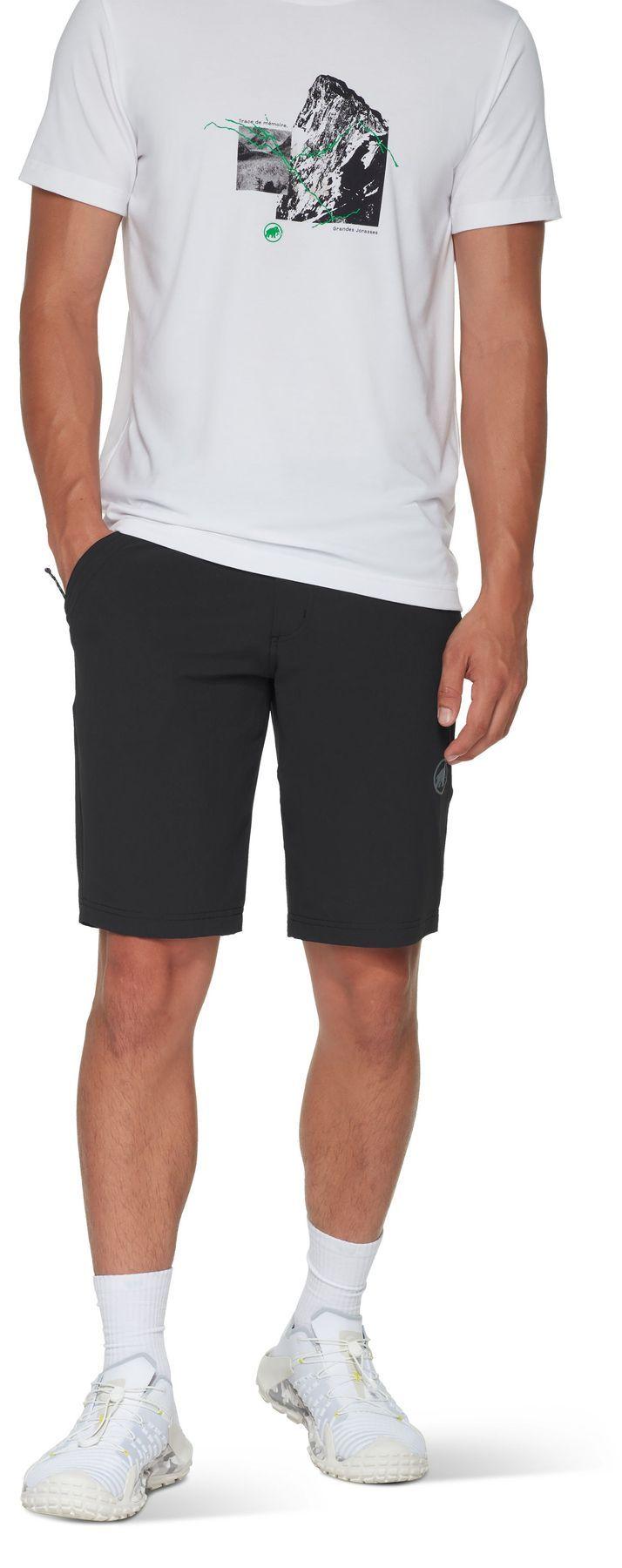 Shorts Mammut Hombre Hiking V Negro-0