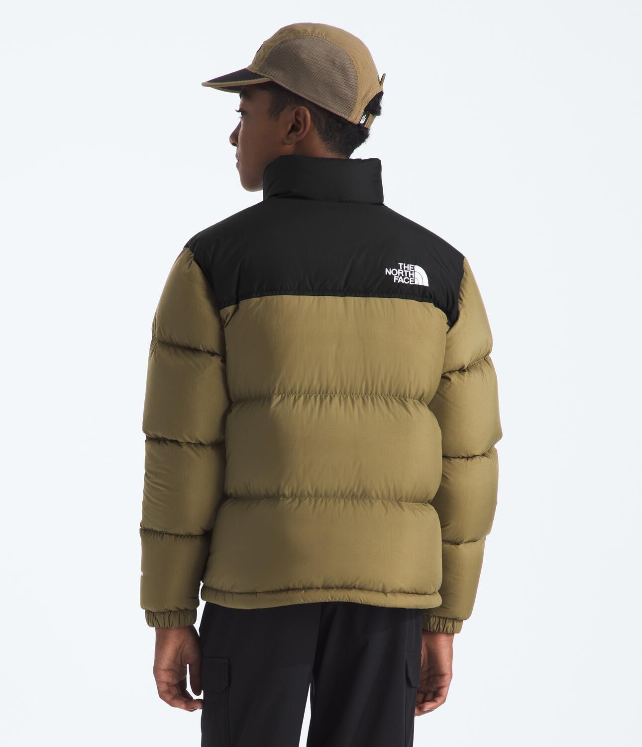 Chaqueta De Pluma Teen 1996 Retro Nuptse Niño Verde-3