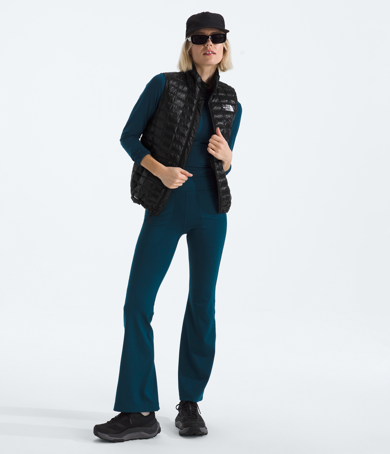 Chaqueta Thermoball Vest Mujer Negro-2