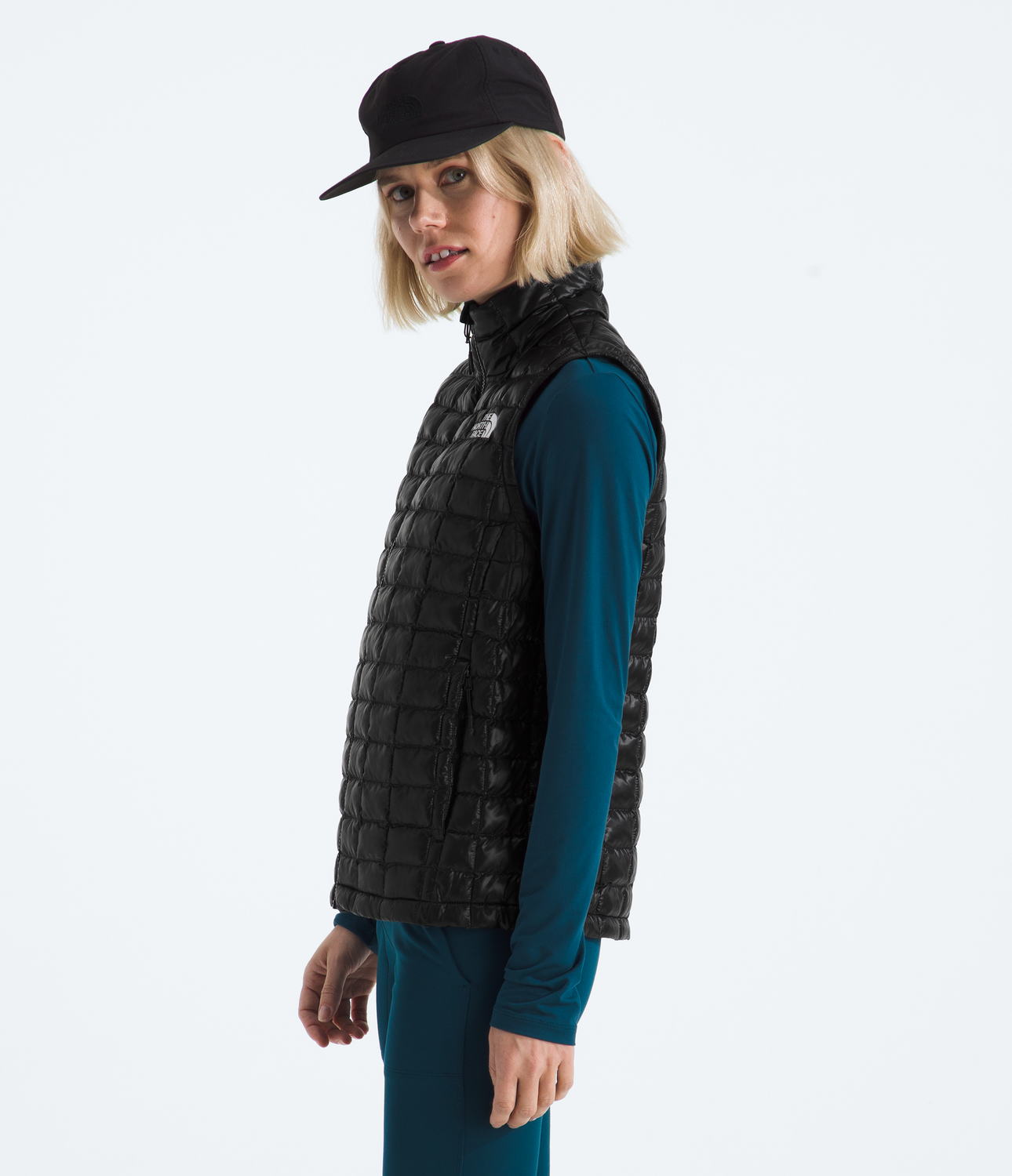 Chaqueta Thermoball Vest Mujer Negro-3