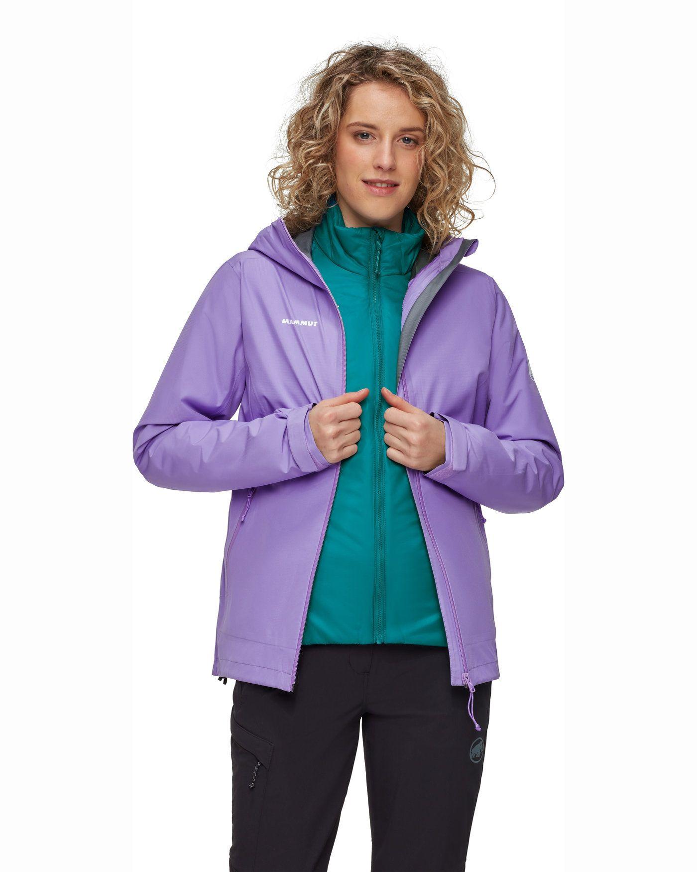Chaqueta Mammut Mujer Alto Light 3 In 1 Hs Hooded Violeta-0