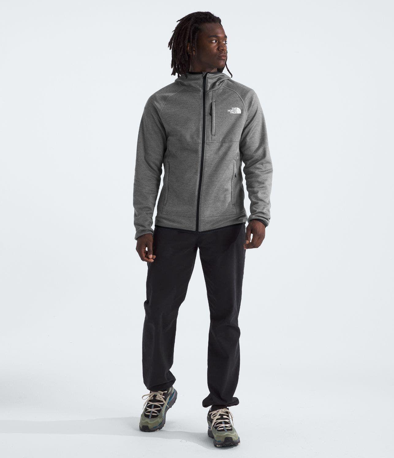 Polar The North Face Hombre Canyonlands Hoodie Gris-3