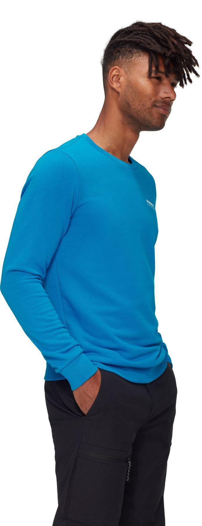 Poleron Mammut Hombre Core Ml Crew Neck 1862 Azul-2
