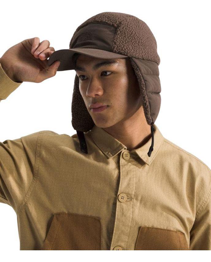 Gorro The North Face Cragmont Fleece Trapper Café-2