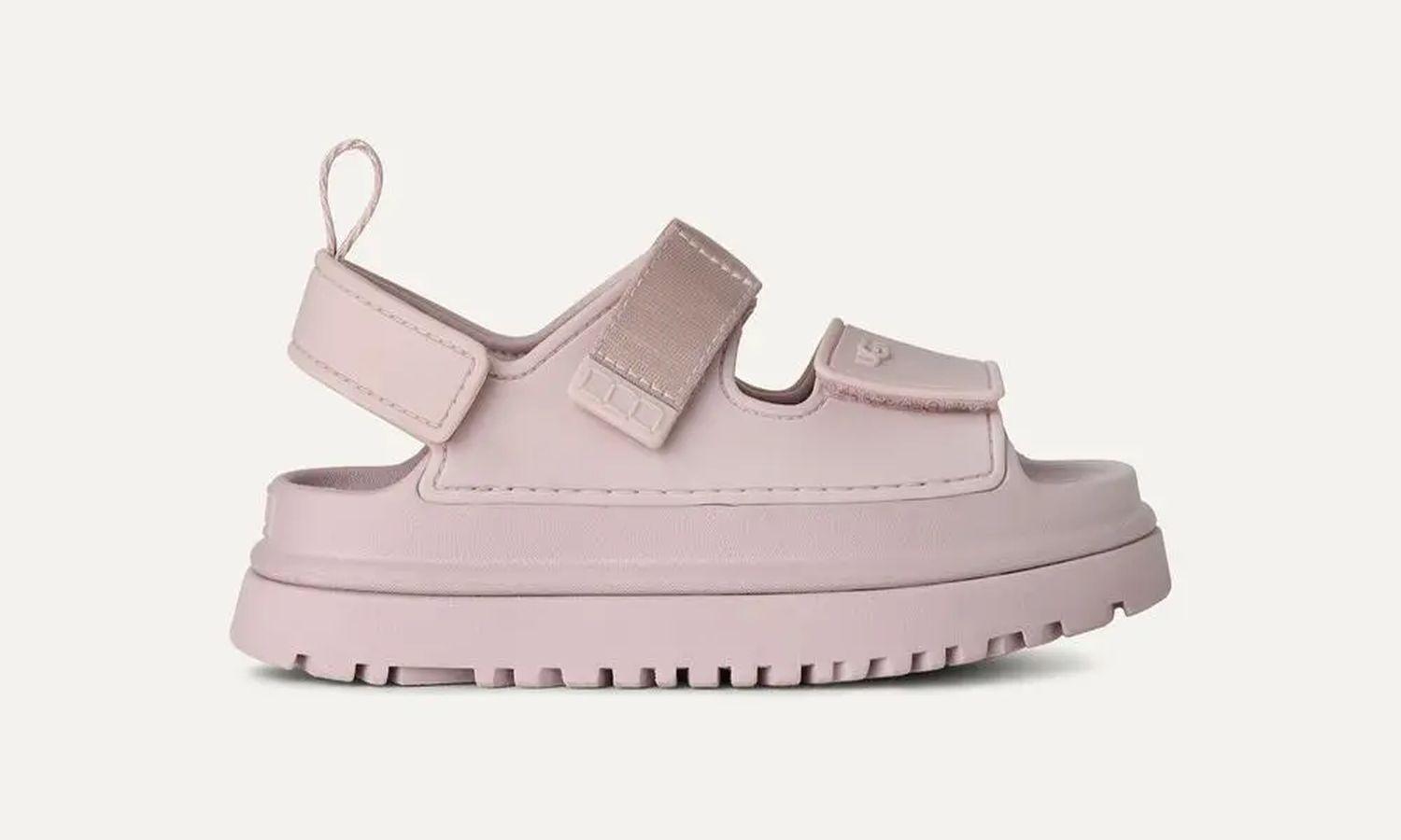 Sandalia Kids UGG Goldenglow Lila-0