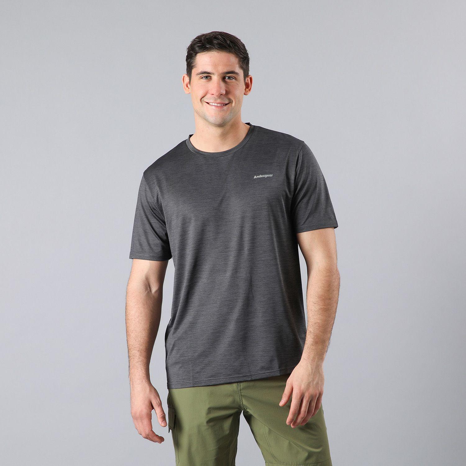 Polera Andesgear Hombre Manquehuito Gris-0