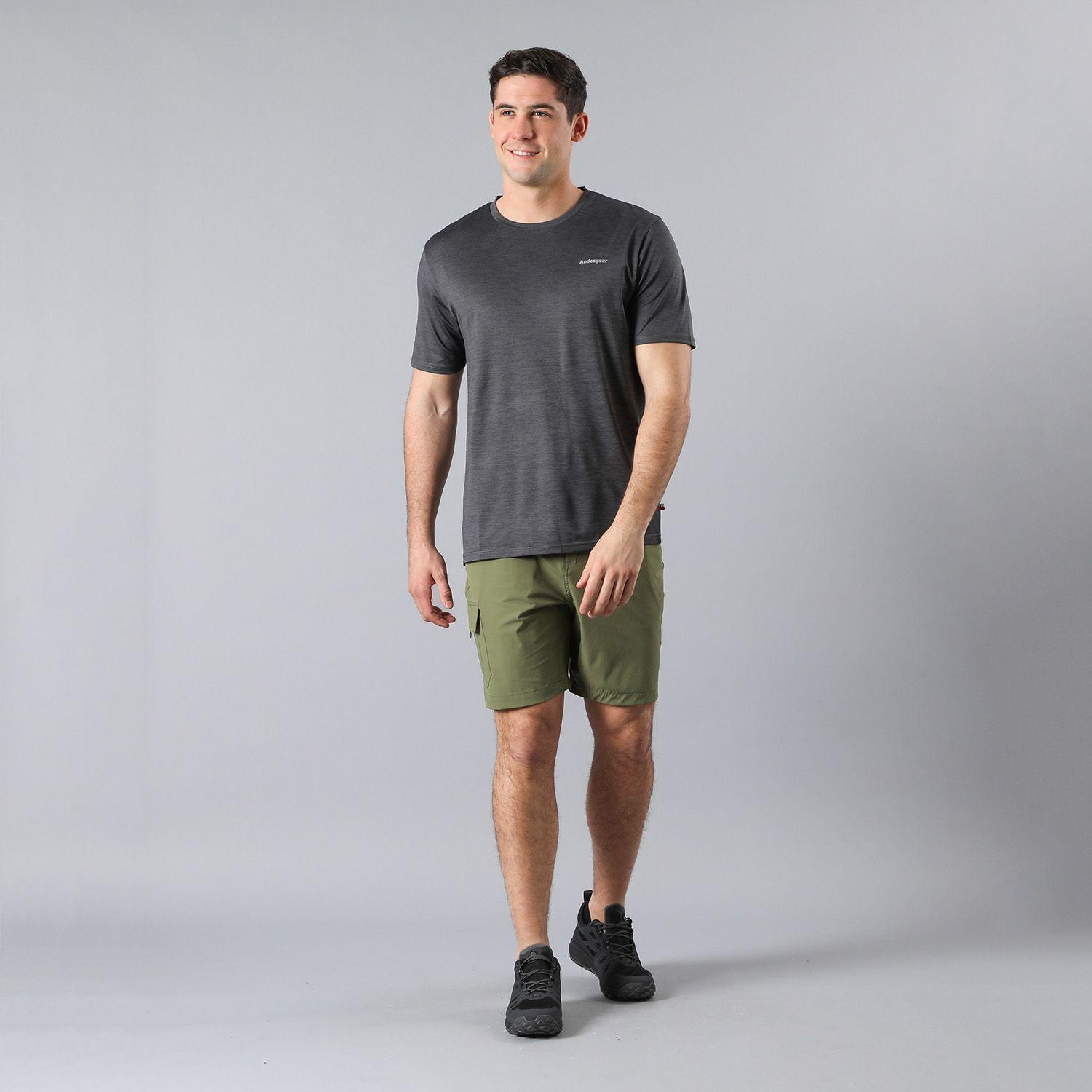 Polera Andesgear Hombre Manquehuito Gris-2