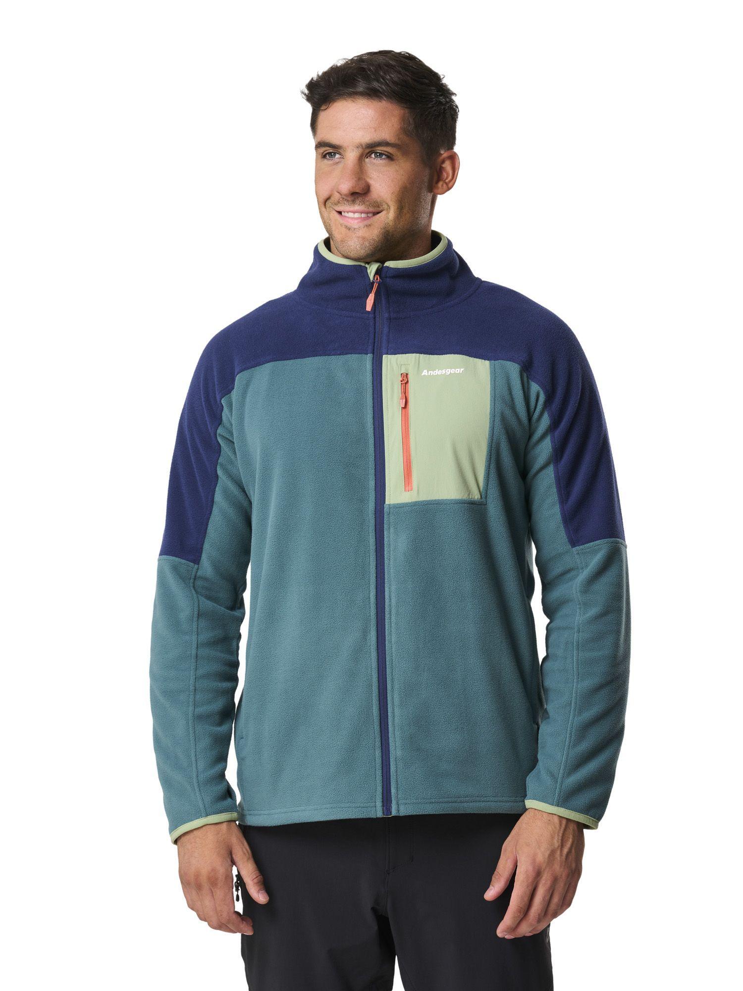 Polar Andesgear Hombre New Maihue Fullzip - Verde-0