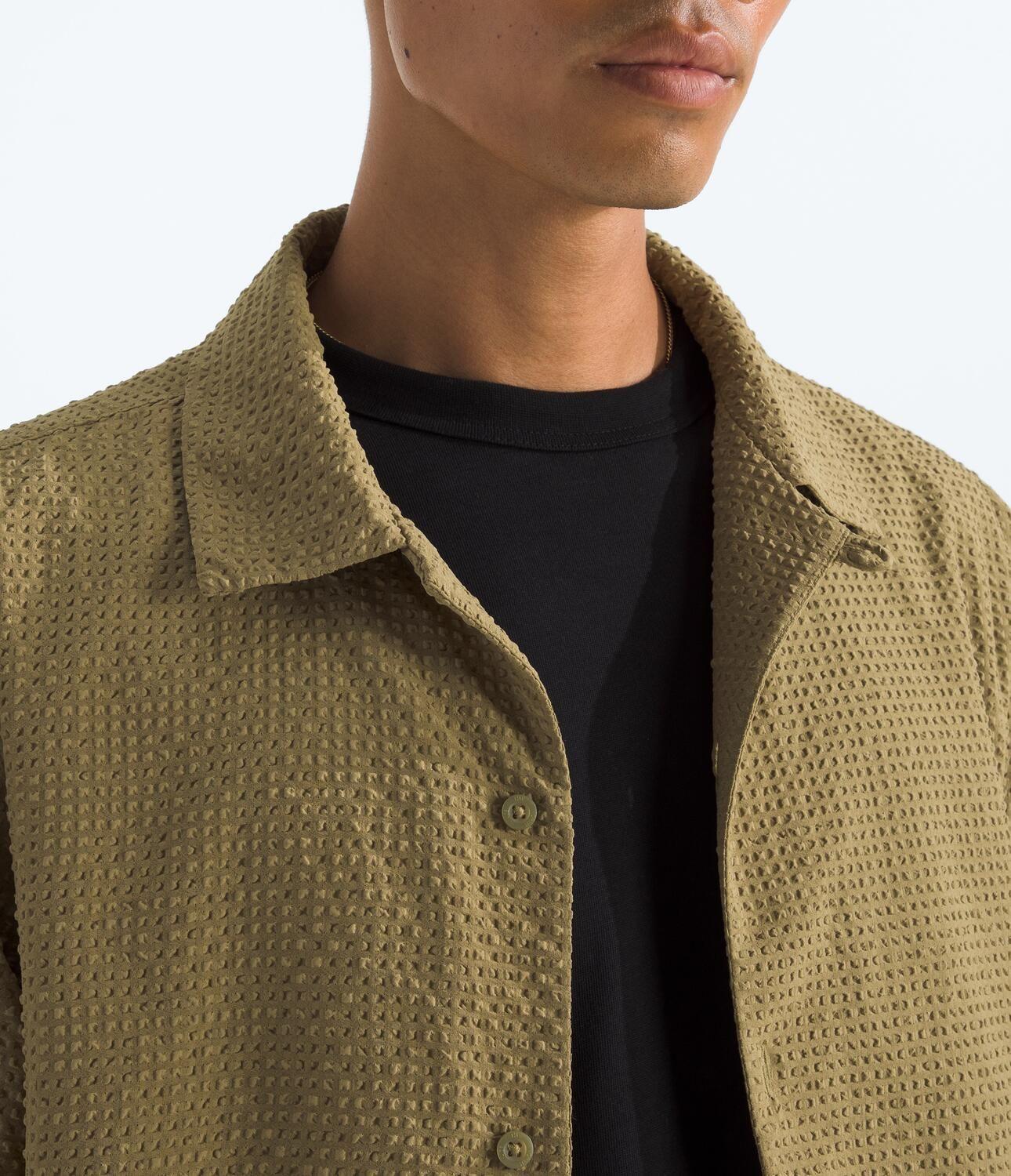 Polera Pacific City Button Down Hombre Marrón-4
