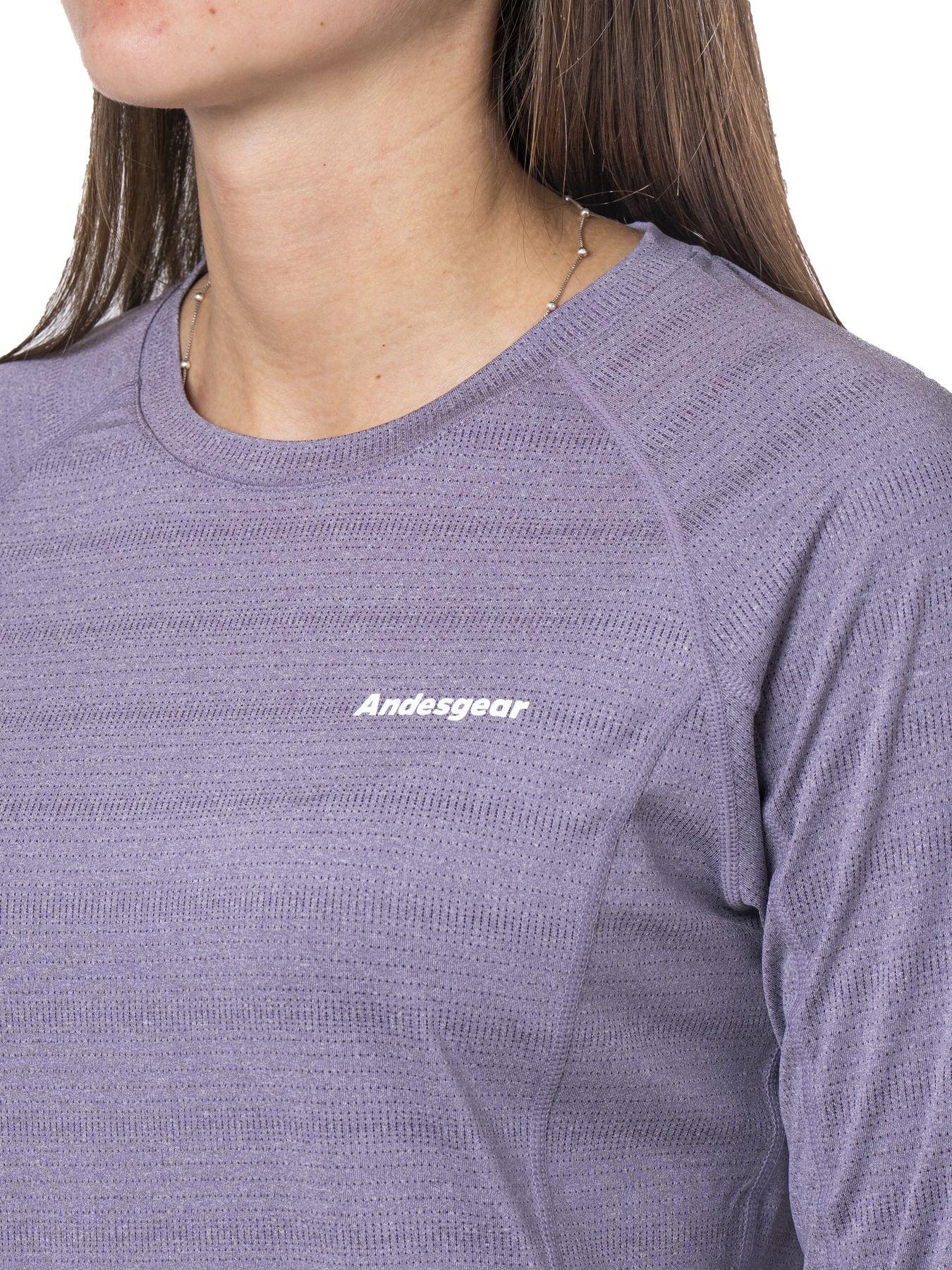 Polera Andesgear Mujer Vizcachas Morado-3