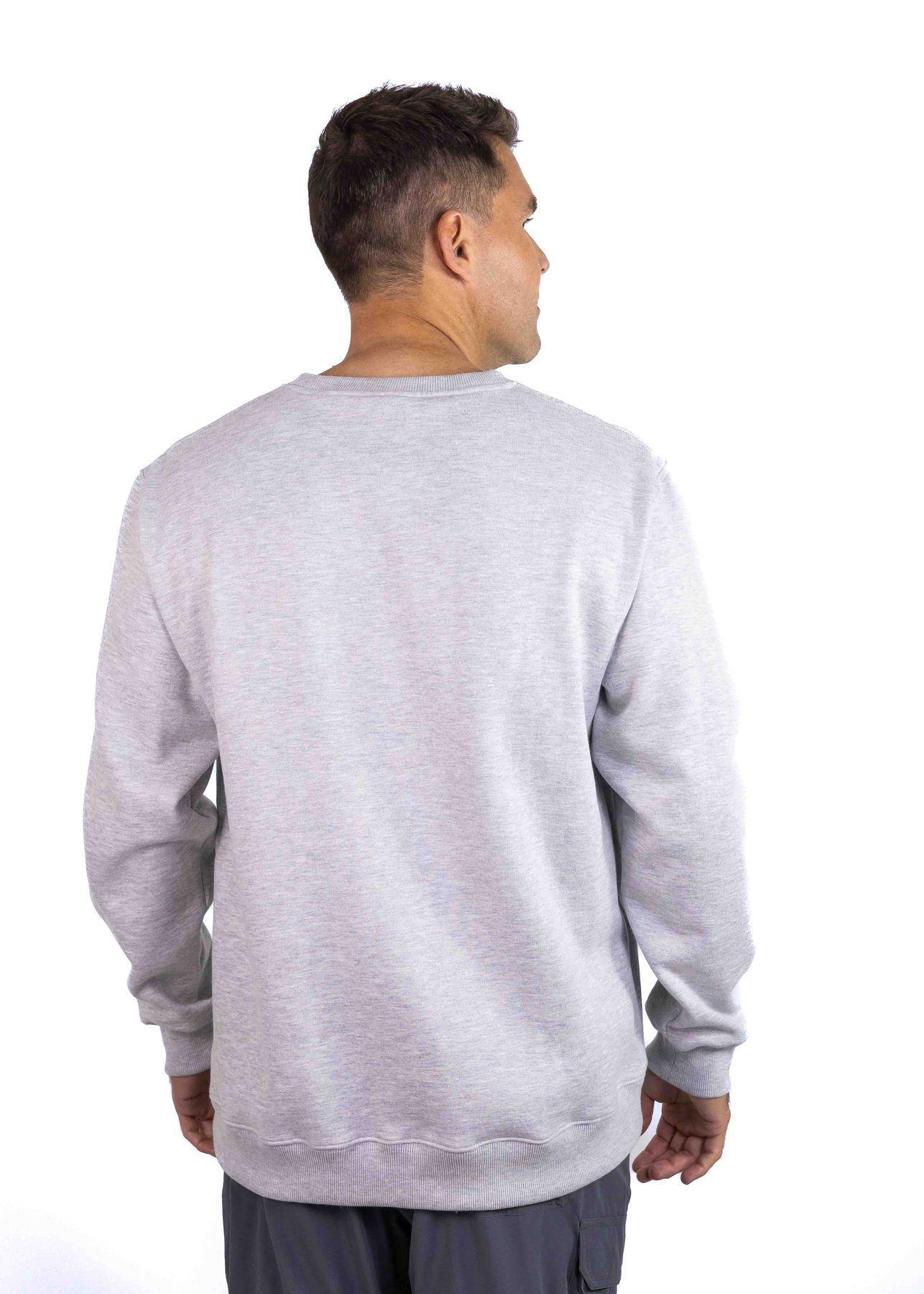 Polerón Marmot Hombre Mini Logo Crew Gris-2