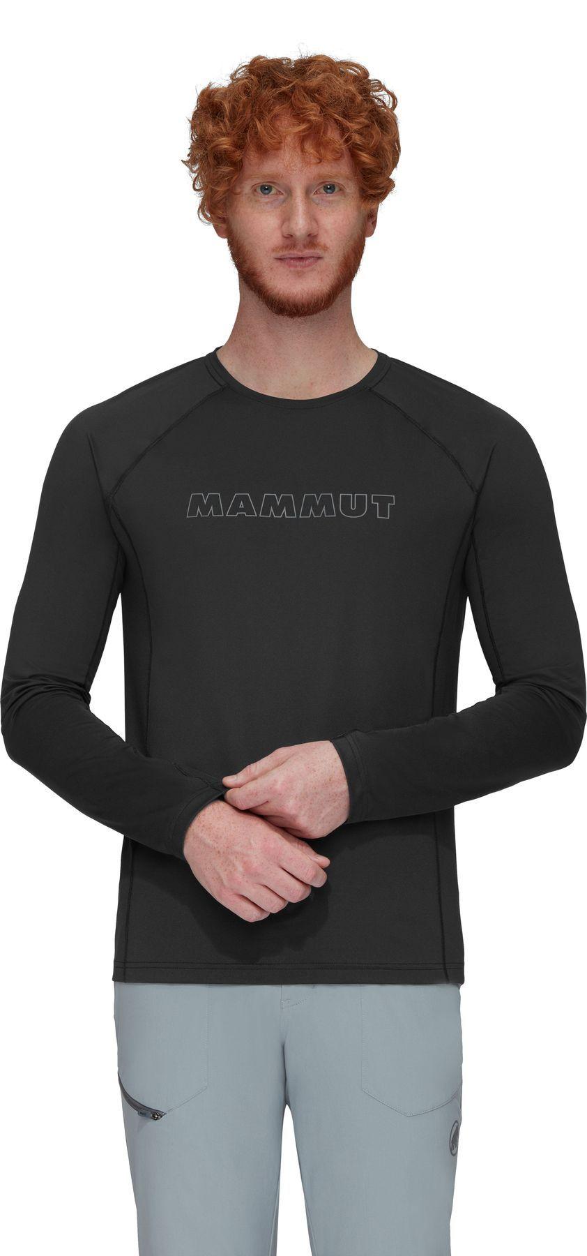 Primera Mammut Hombre Capa Selun Fl Ls Logo Negro-0