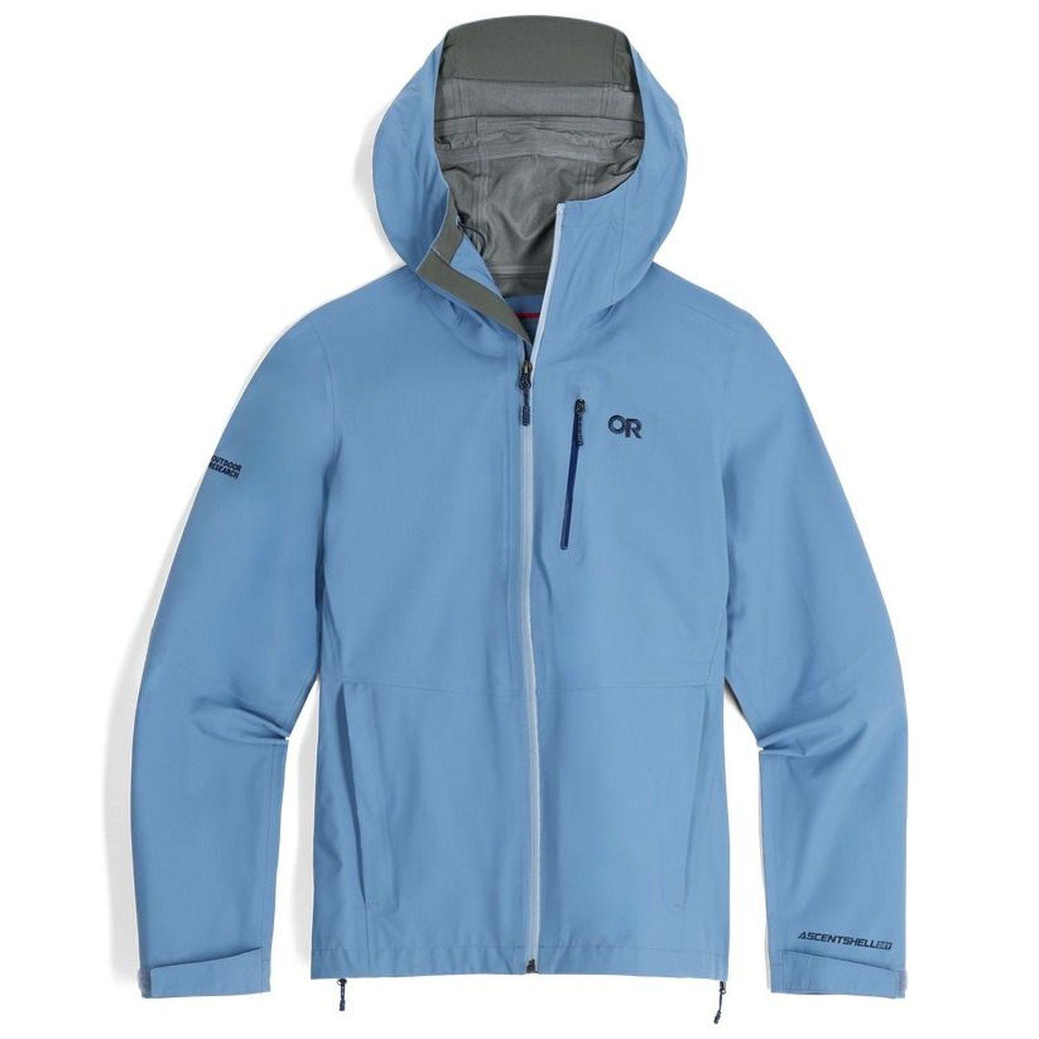 Chaqueta Outdoor Research Mujer Aspire 3L Rain Azul-5