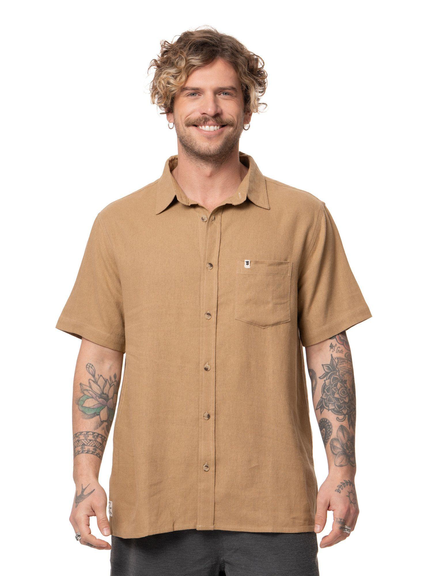 Camisa Stoked Hombre Last Café-0