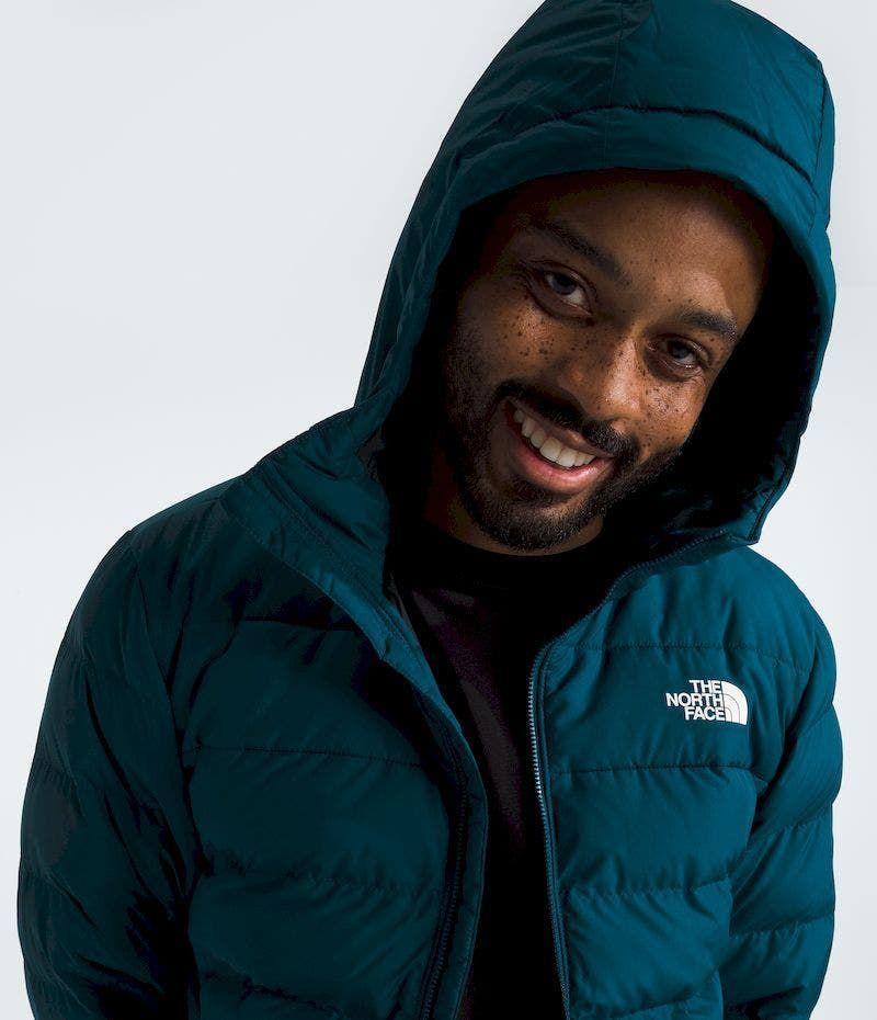 Chaqueta The North Face Hombre De Pluma Aconcagua 3 Hoodie Azul-3