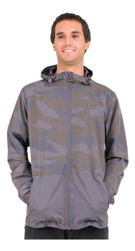 Chaqueta Kivül Hombre Cortaviento Mak Reciclada Gris-0