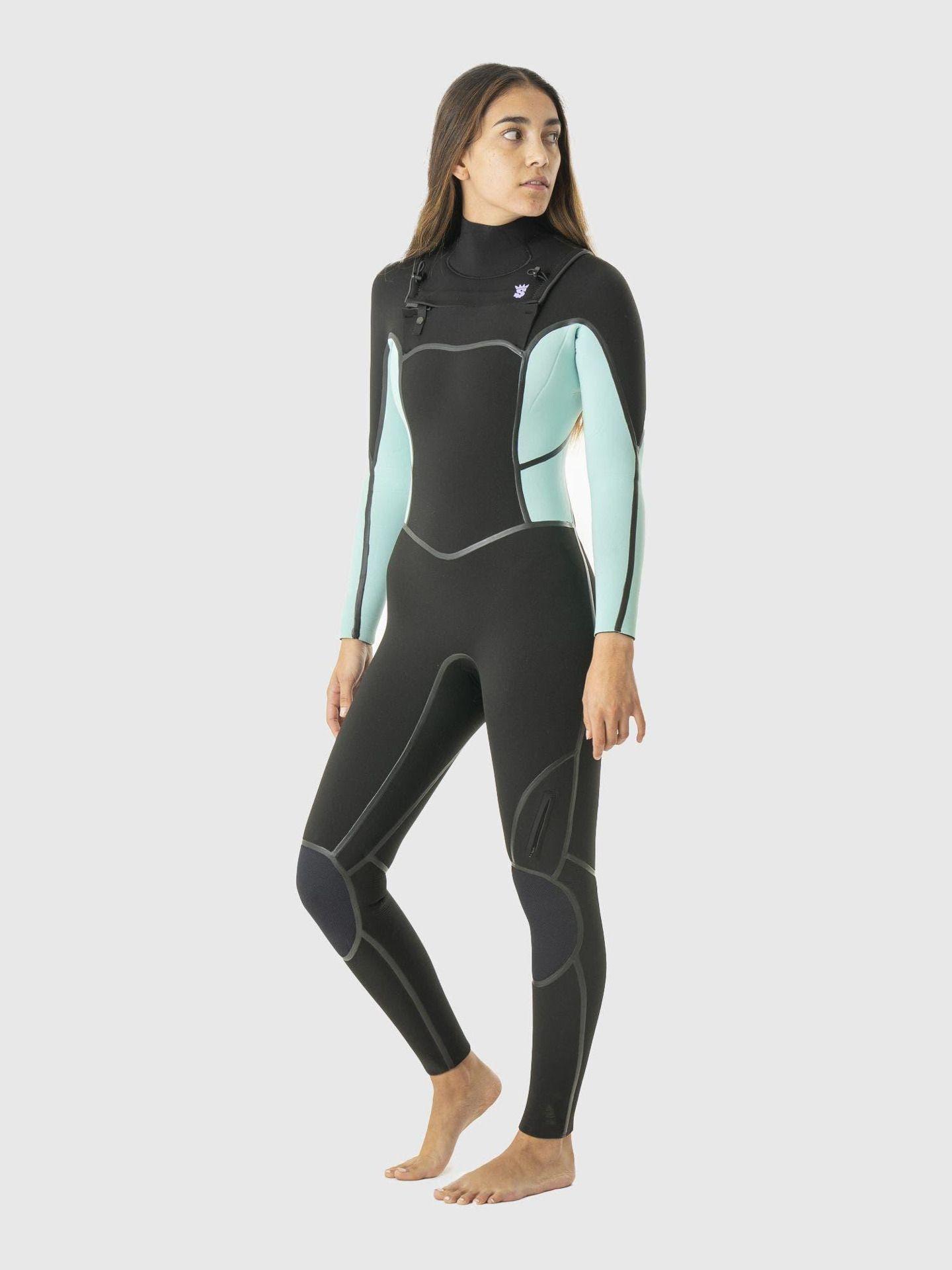 Traje Stoked Mujer De Agua G5 Wo 37716 Removable Hood Negro-1