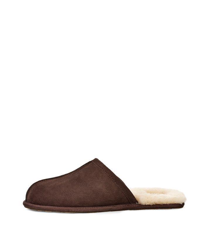 Pantuflas Hombre Scuff Café UGG-2