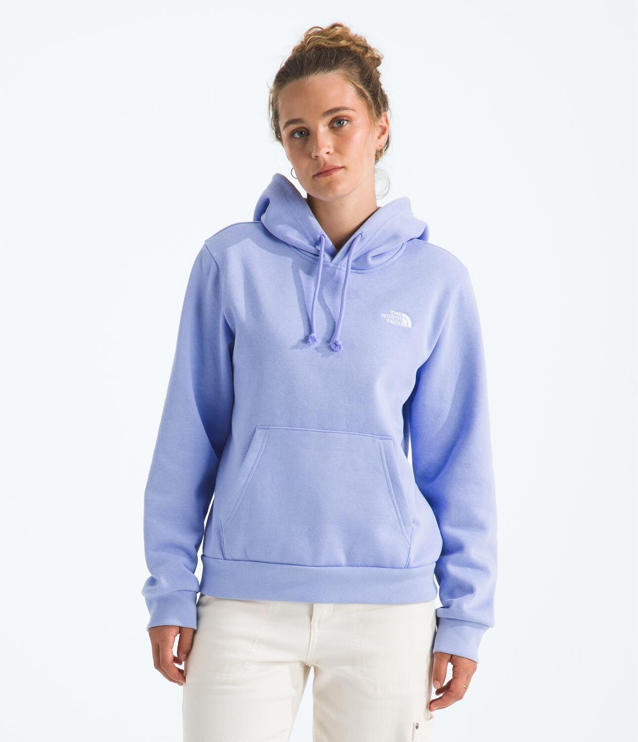 Poleron Evo Emb Hoodie Mujer Celeste-0