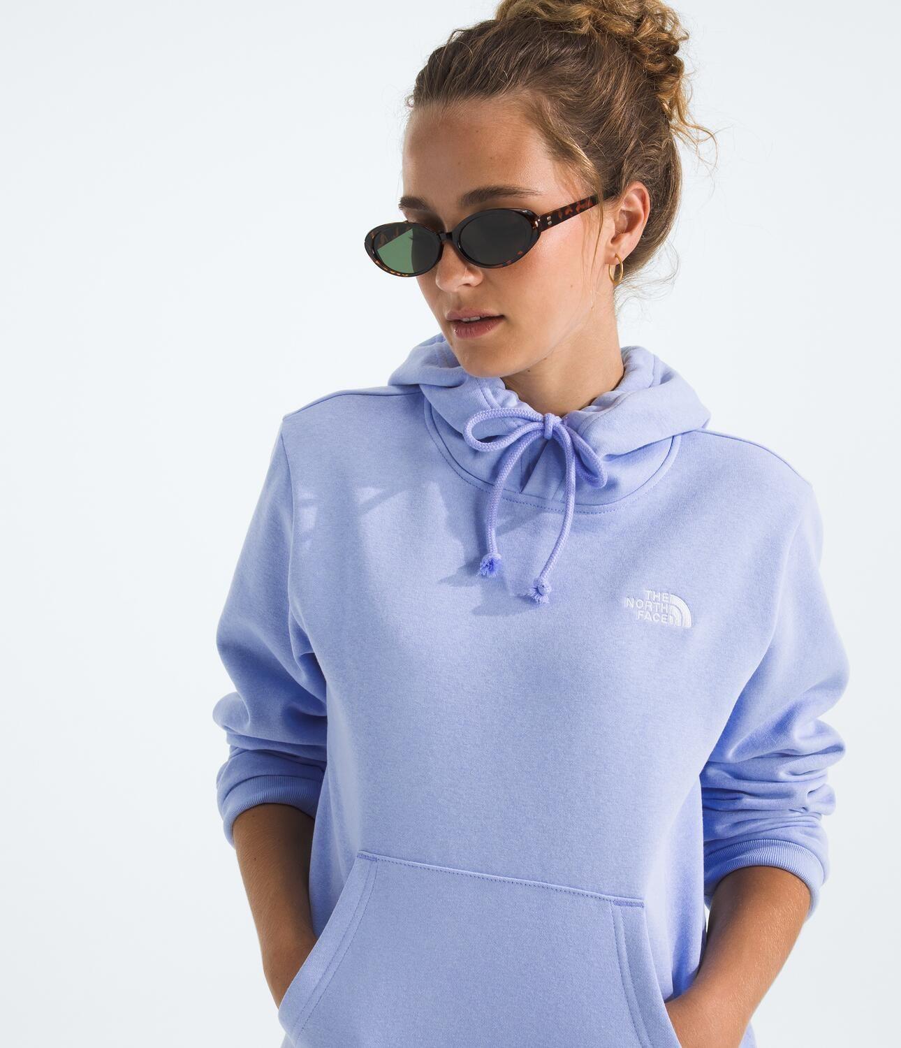 Poleron Evo Emb Hoodie Mujer Celeste-1