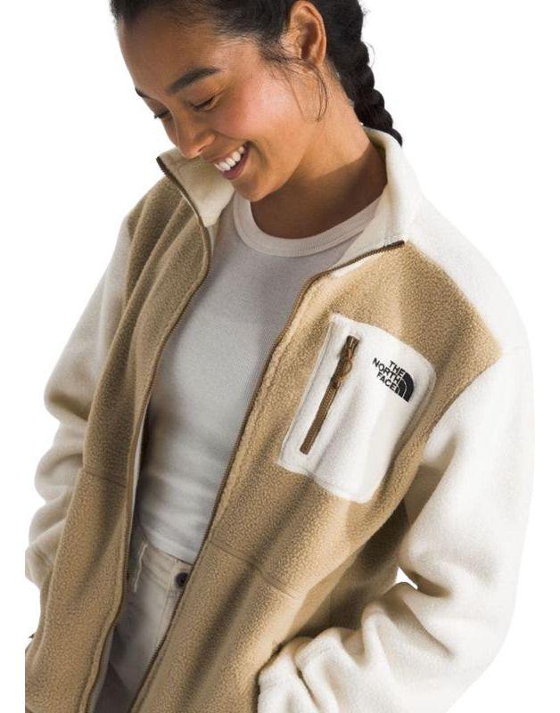 Polar The North Face Mujer Yumiori Full Zip Beige-2